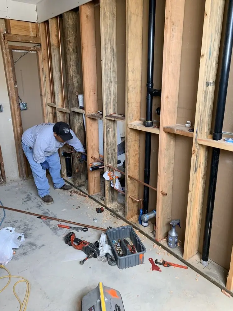 Commercial rough-in plumbing for Commercial Plumbing in Whitney Ranch